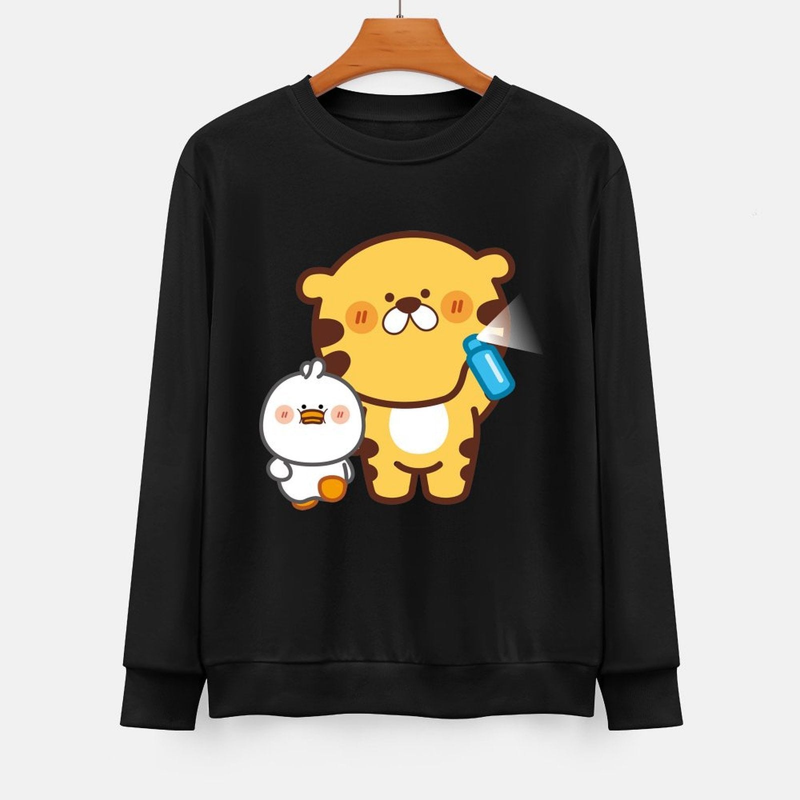 Front Patterned Long Sleeve TopNeat Recycled